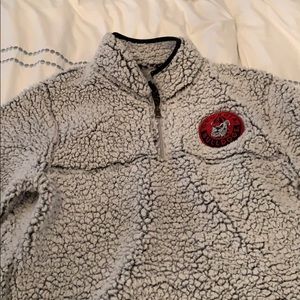 Georgia bulldogs sherpa